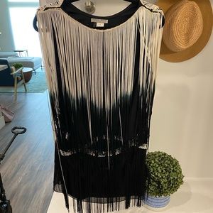 Fringe dress / flapper dress size 2 - Alberto Makali